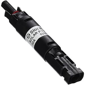 Renogy 30A Male and Female Connector Waterproof in-Line Fuse Holder