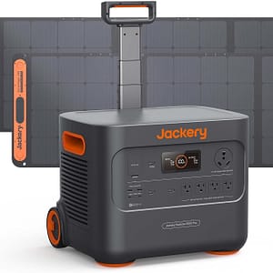Jackery HomePower 3000 Portable Power Station with 2x 200W Solar Panels