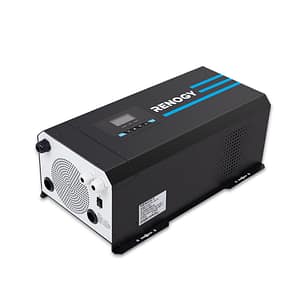 3000W 12V Pure Sine Wave Inverter Charger w/ LCD Display - Renogy