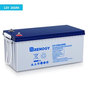 Deep Cycle Hybrid GEL Battery 12 Volt 200Ah - Renogy