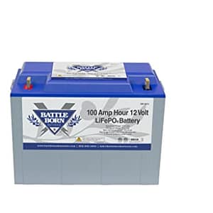 Battle Born Batteries LiFePO4 Deep Cycle Battery - 100Ah 12v Lithium Battery