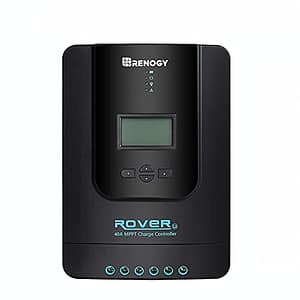 Renogy Rover 40 Amp 12V/24V DC Input MPPT Solar Charge Controller