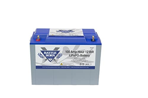 Battle Born Batteries LiFePO4 Deep Cycle Battery - 100Ah 12v Lithium Battery wBuilt-In BMS - 3000-5000 Deep Cycle Rechargeable Battery - RVCamper Marine OverlandVan and Off Grid Applications image attachment large - Evergreen Off-Grid